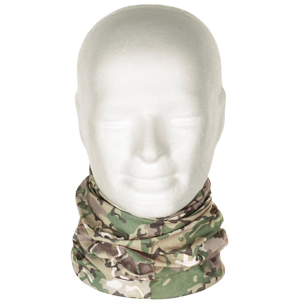 Pañuelo tubular elástico multifuncional en camuflaje OPERATION CAMO