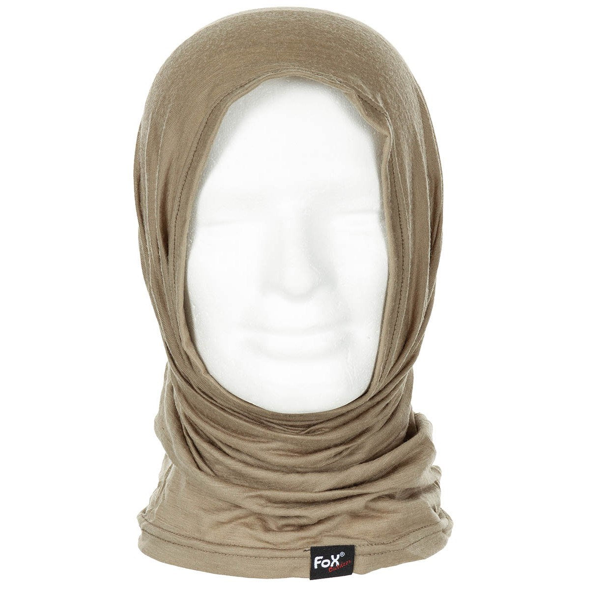 Pañuelo multifuncional Merino Lite negro, vista del producto