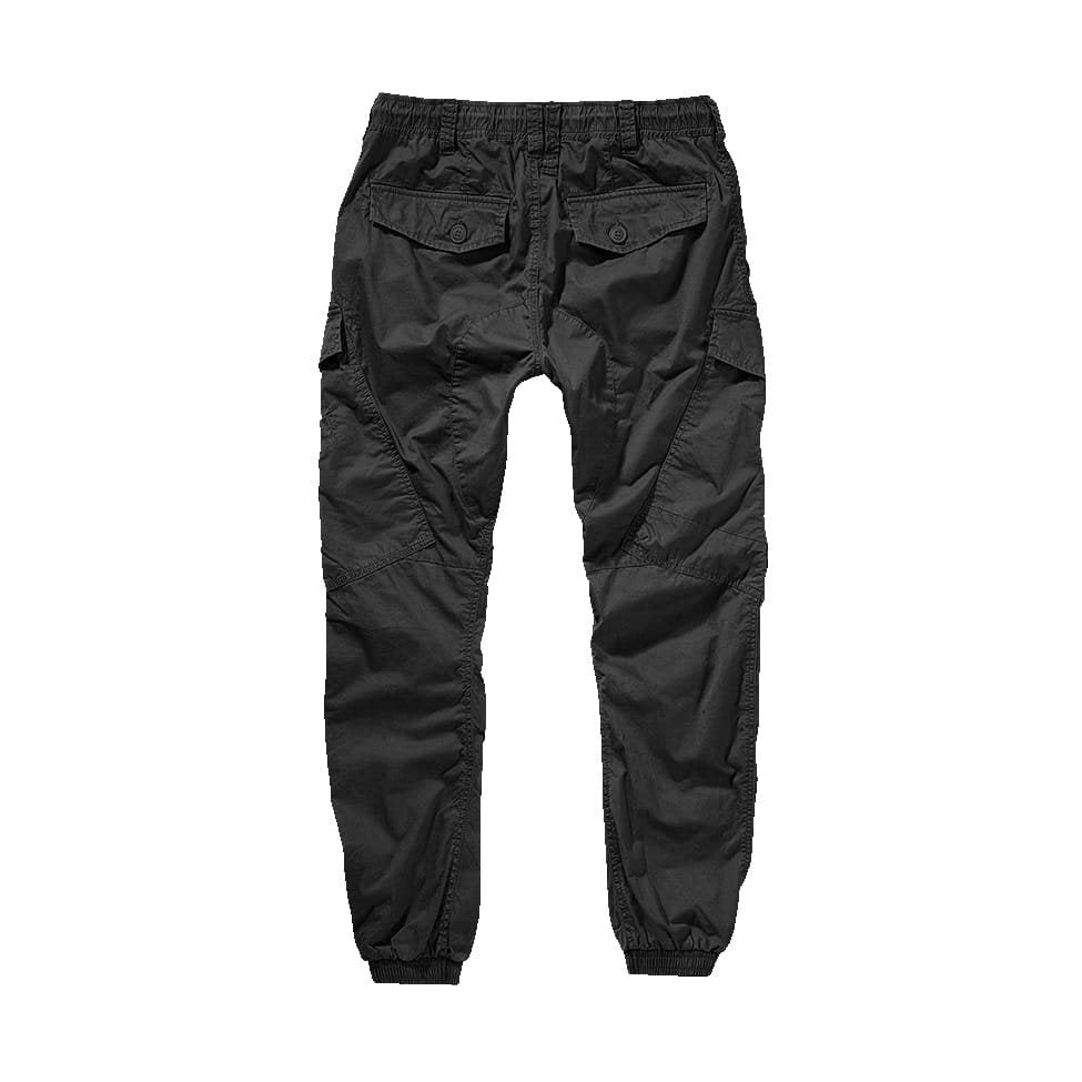 Pantalones negros estilo militar RAY VAGE con seis bolsillos
