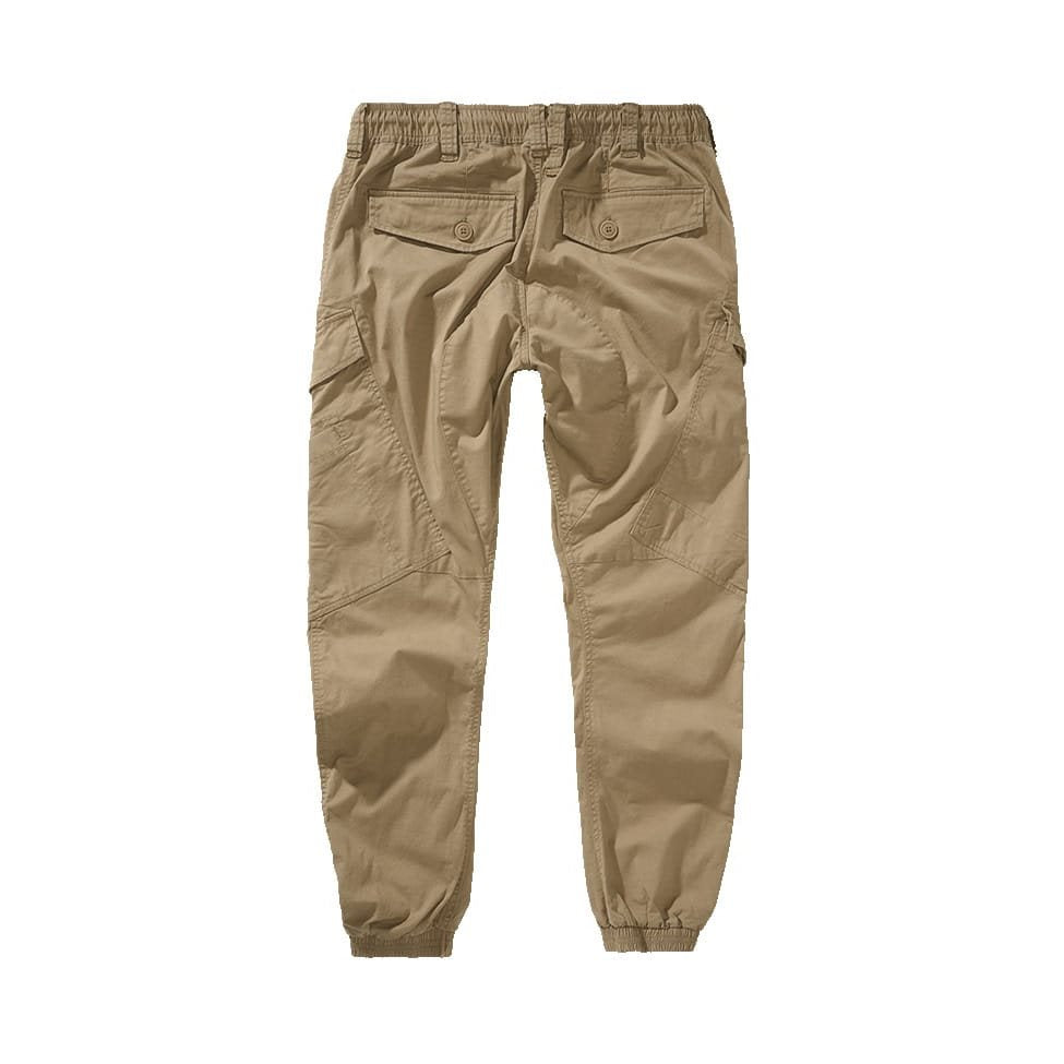Pantalones RAY VAGE color camel arena con seis bolsillos
