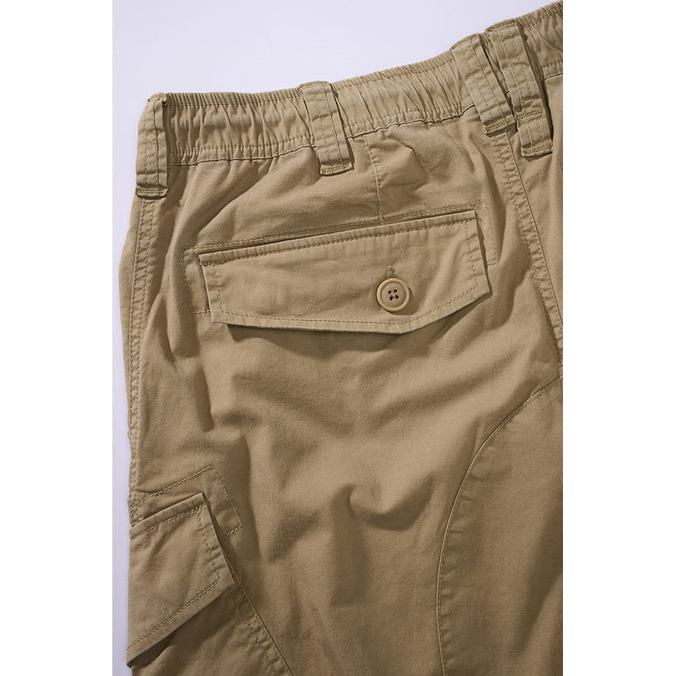 Pantalones RAY VAGE color camel arena con seis bolsillos