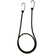 Goma elástica verde 60 cm con ganchos metálicos, pack de 4