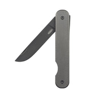 Navaja plegable Mikov POCKET L gris, diseño Studio Ogoj Chorchoj, hoja lisa