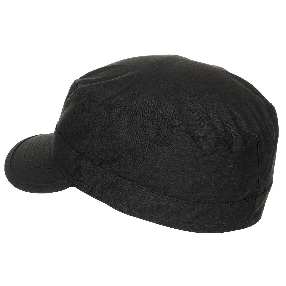 Gorra militar BDU rip-stop negra