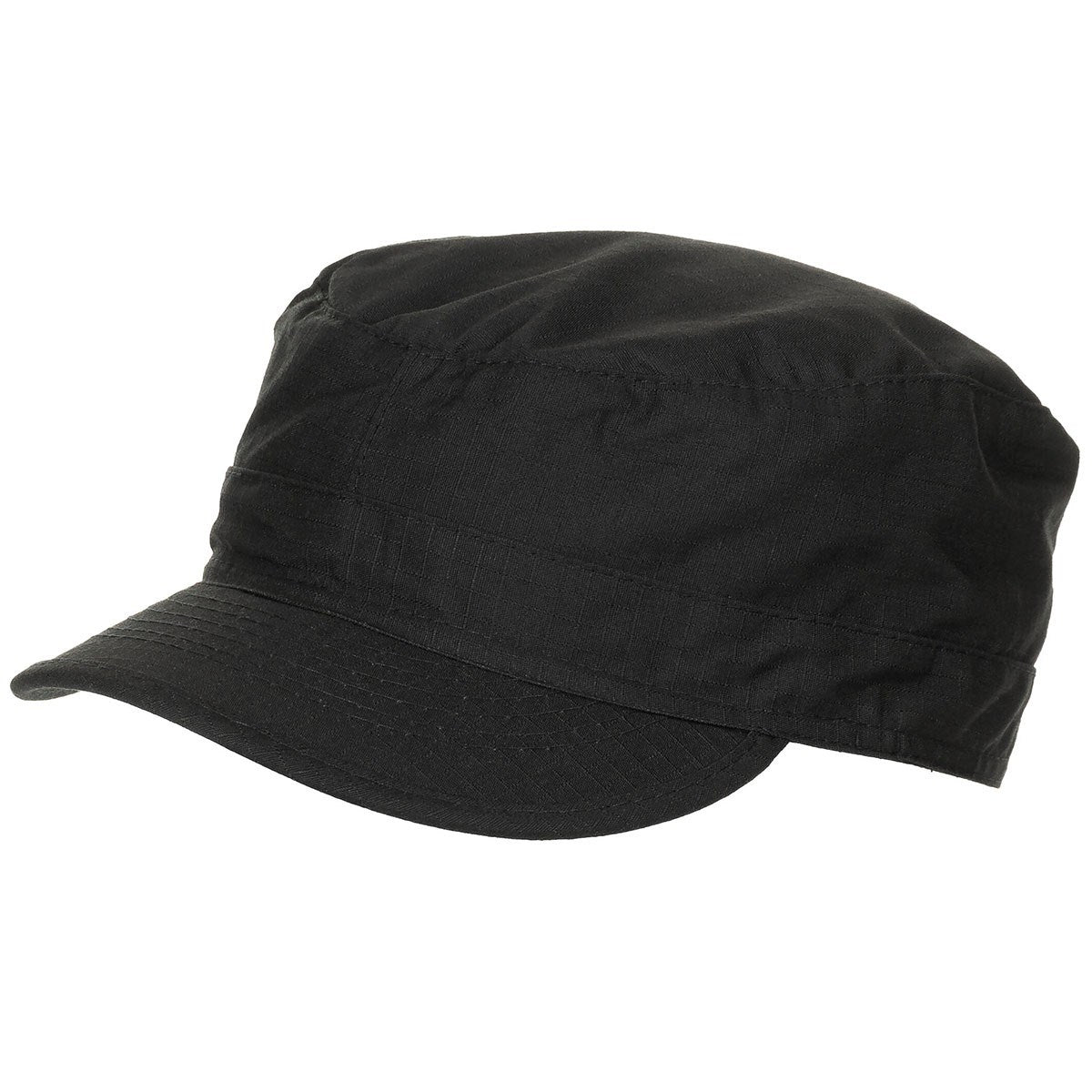 Gorra militar BDU rip-stop negra