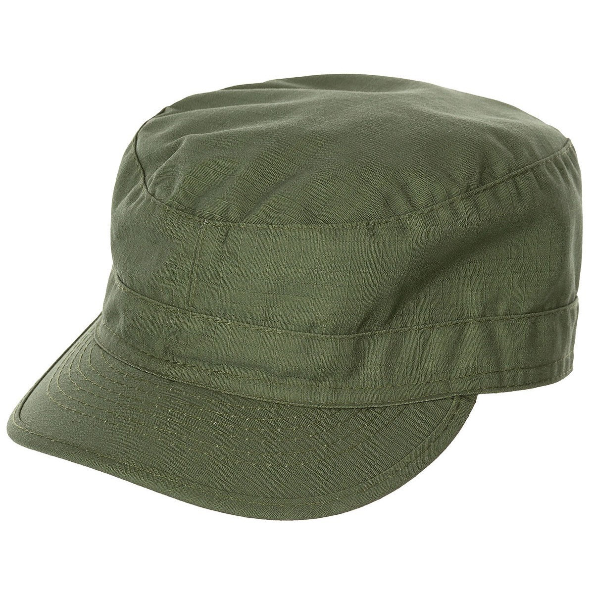 Gorra de campo US estilo BDU rip-stop ZEENÁ vista frontal