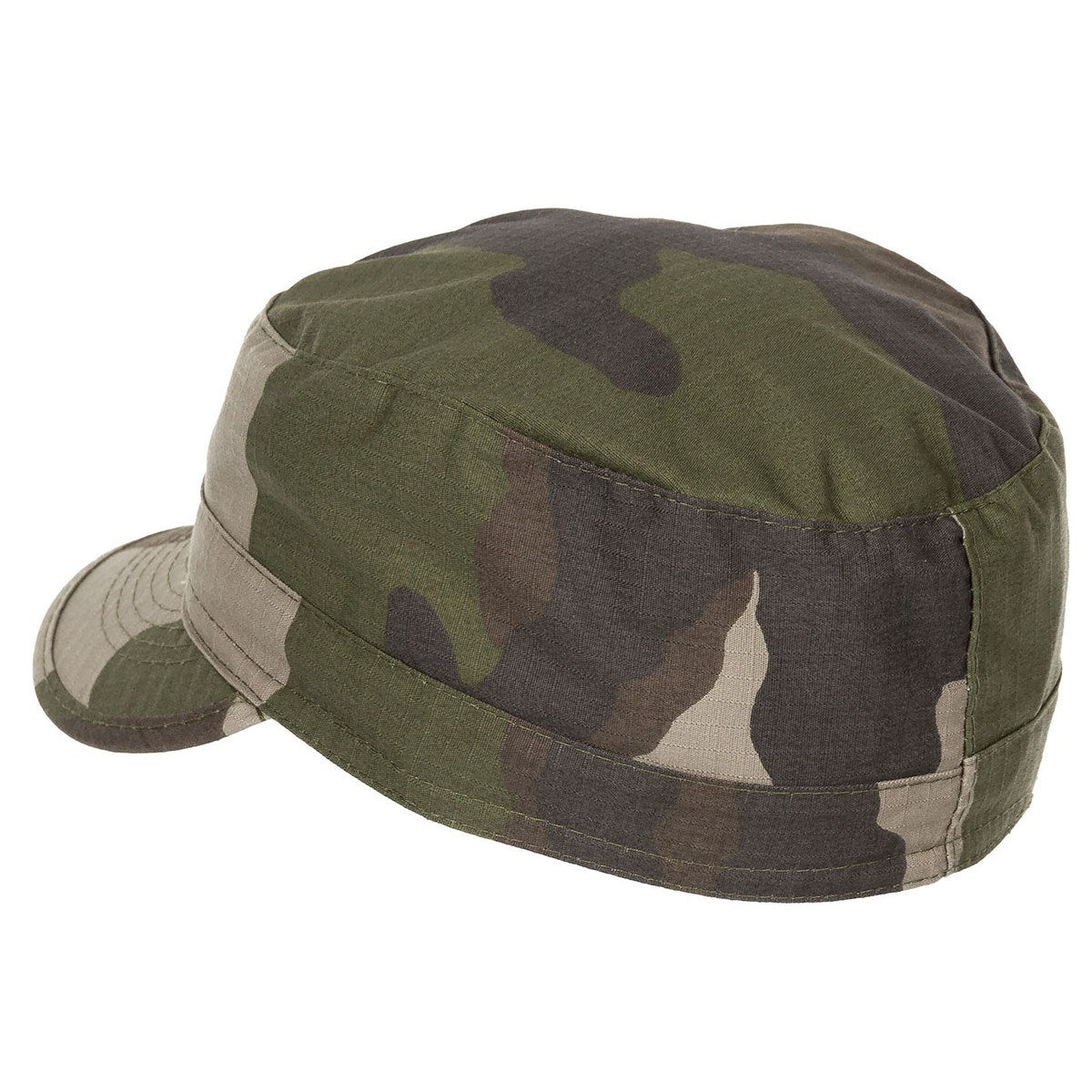 Gorra BDU rip-stop en camuflaje CCE TARN, corte BDU (Ranger/Patrol), 100% algodón rip-stop