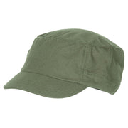 Gorra US Elasti-Fit rip-stop verde