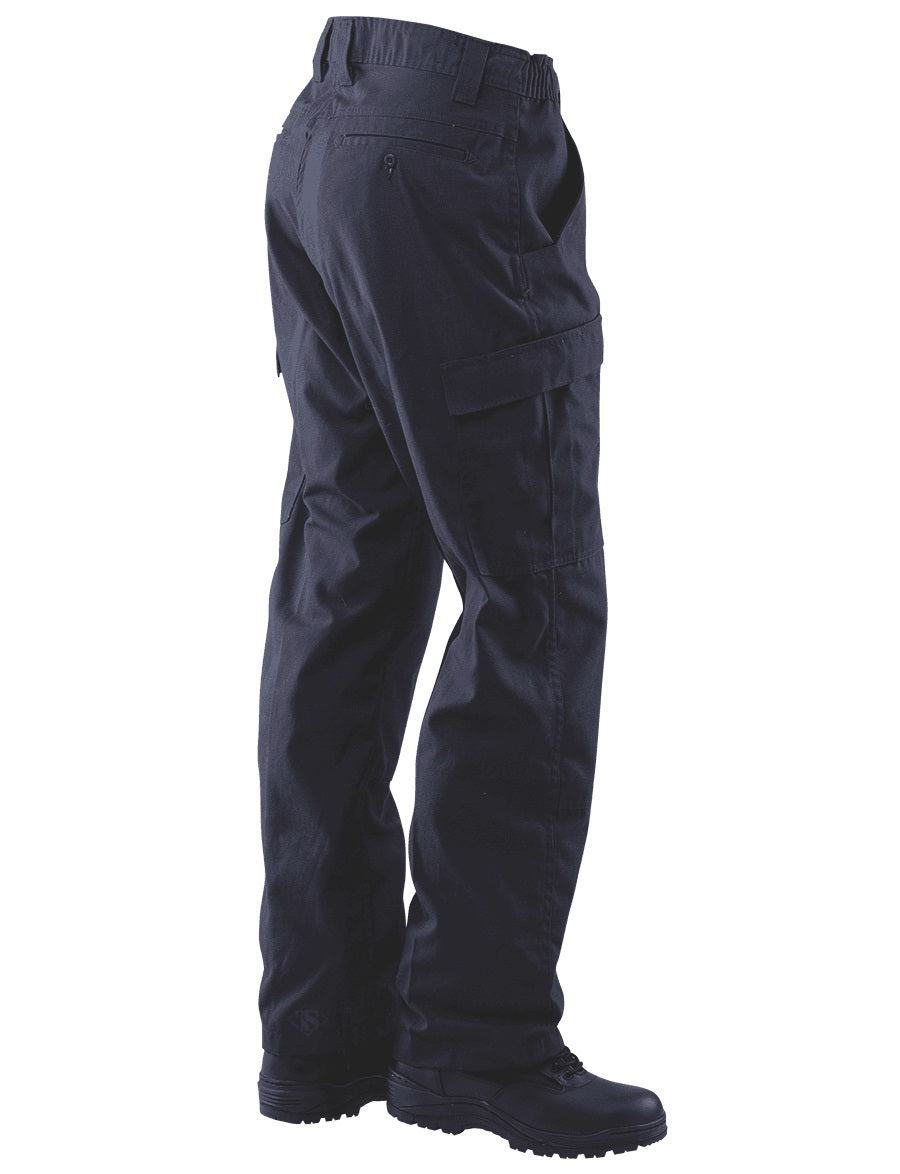 Pantalones TACTICAL CARGO 24-7 rip-stop azules de TRU-SPEC con ocho bolsillos y cintura elástica