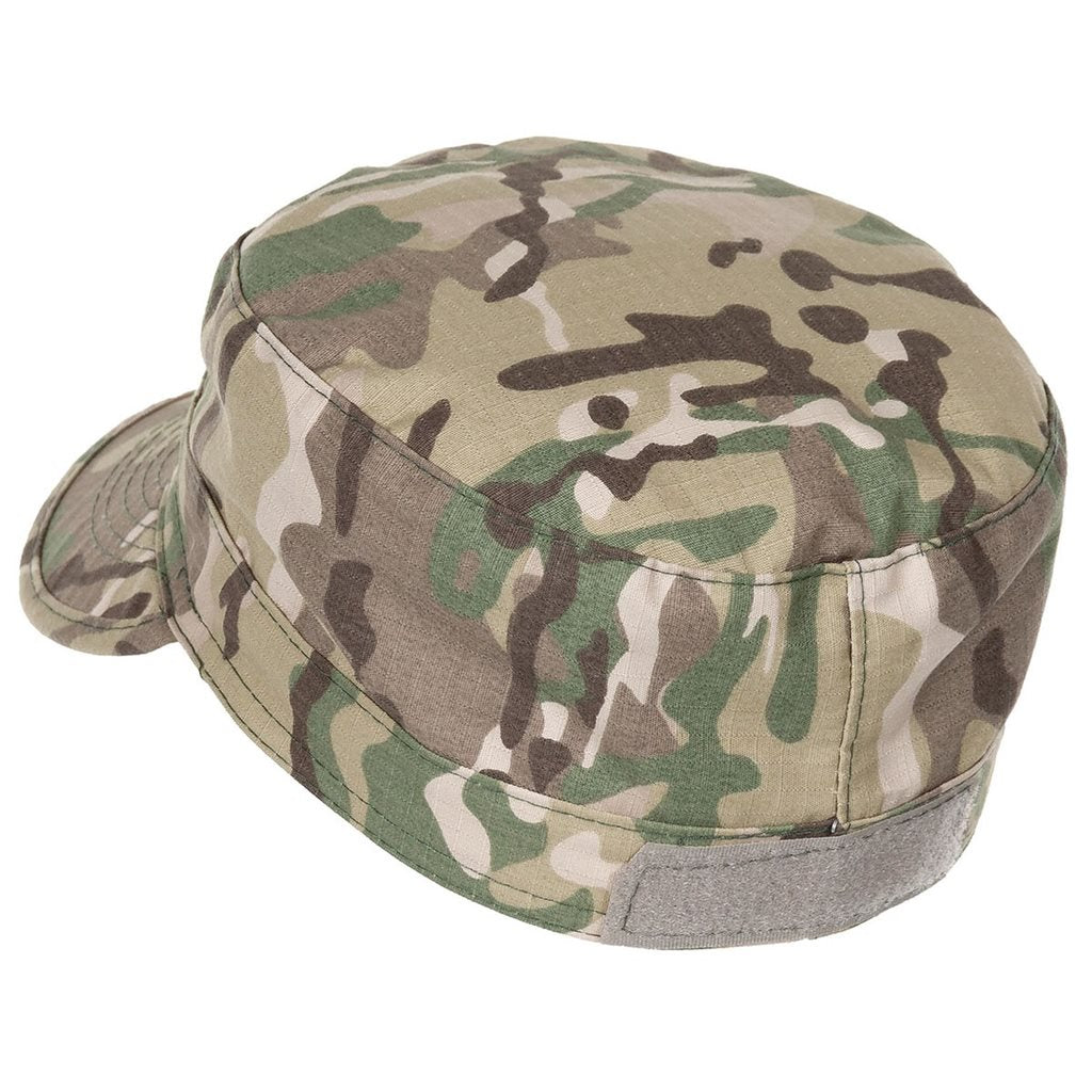 Gorra de campaña US ACU rip-stop (Patrol Cap) en camuflaje, vista frontal