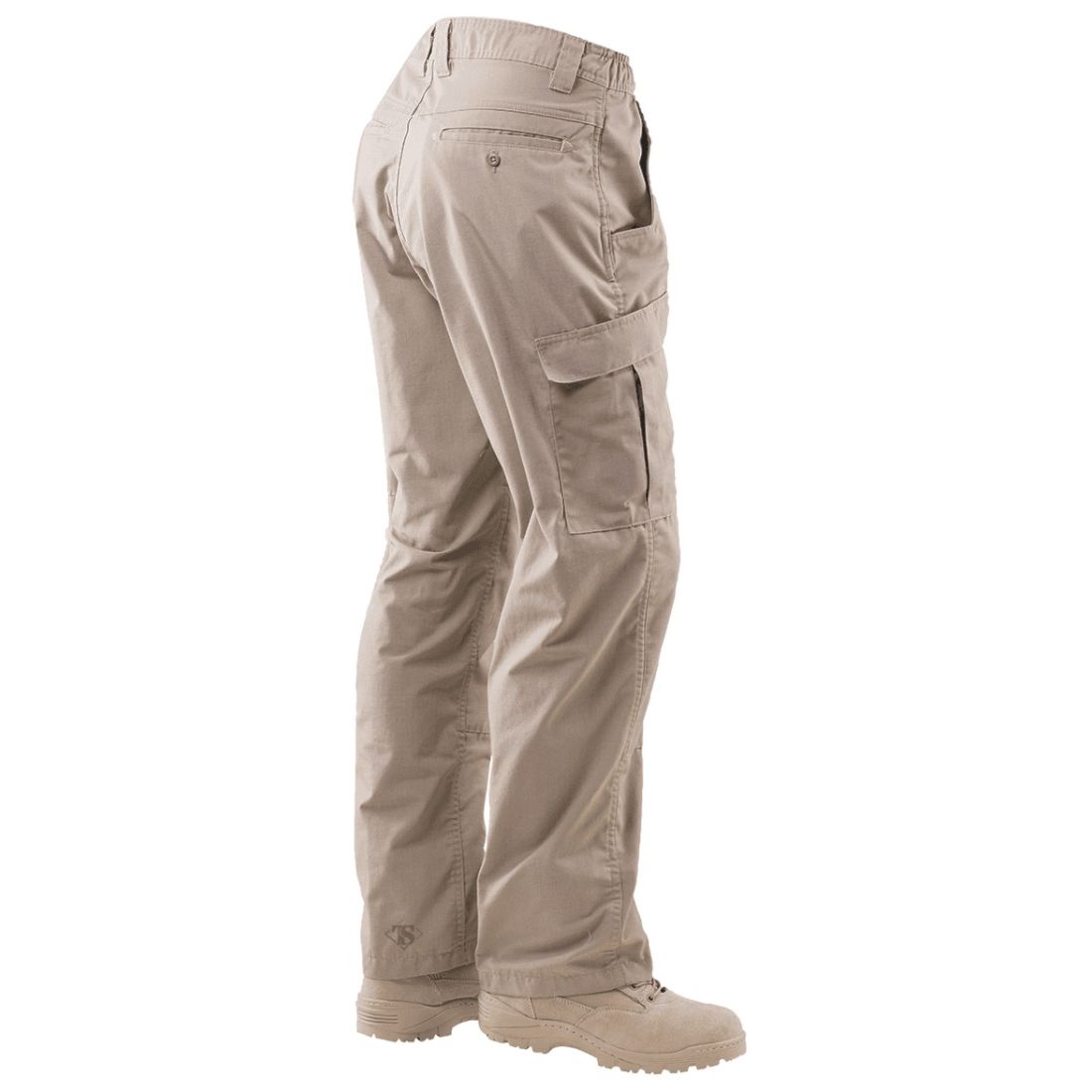Pantalones 24-7 TACTICAL CARGO rip-stop azul con ocho bolsillos y cintura elástica