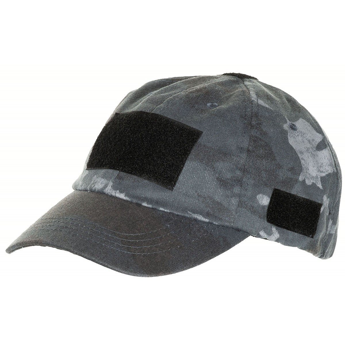 Gorra OPERATOR con panel Velcro, vista frontal, material 50% algodón y 50% nylon
