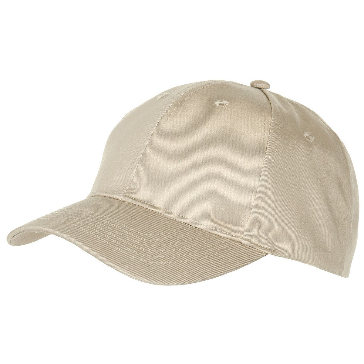 Gorra de béisbol estilo US ajustable negra, cierre regulable, 65% poliéster 35% algodón