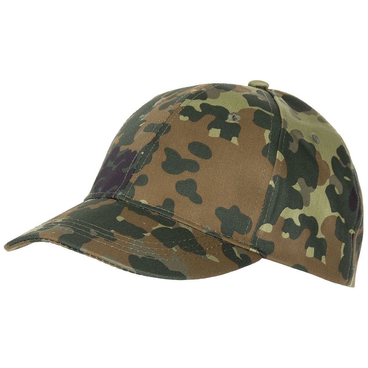 Gorra de béisbol estilo US ajustable negra, cierre regulable, 65% poliéster 35% algodón
