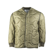 Forro desmontable para chaqueta M65 verde, 100% nylon exterior, relleno 100% poliéster
