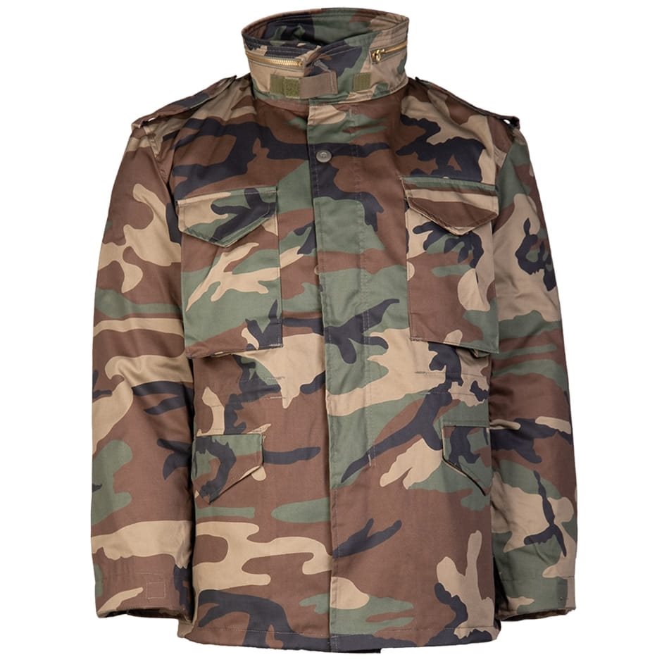 Parka M65 Woodland con forro desmontable