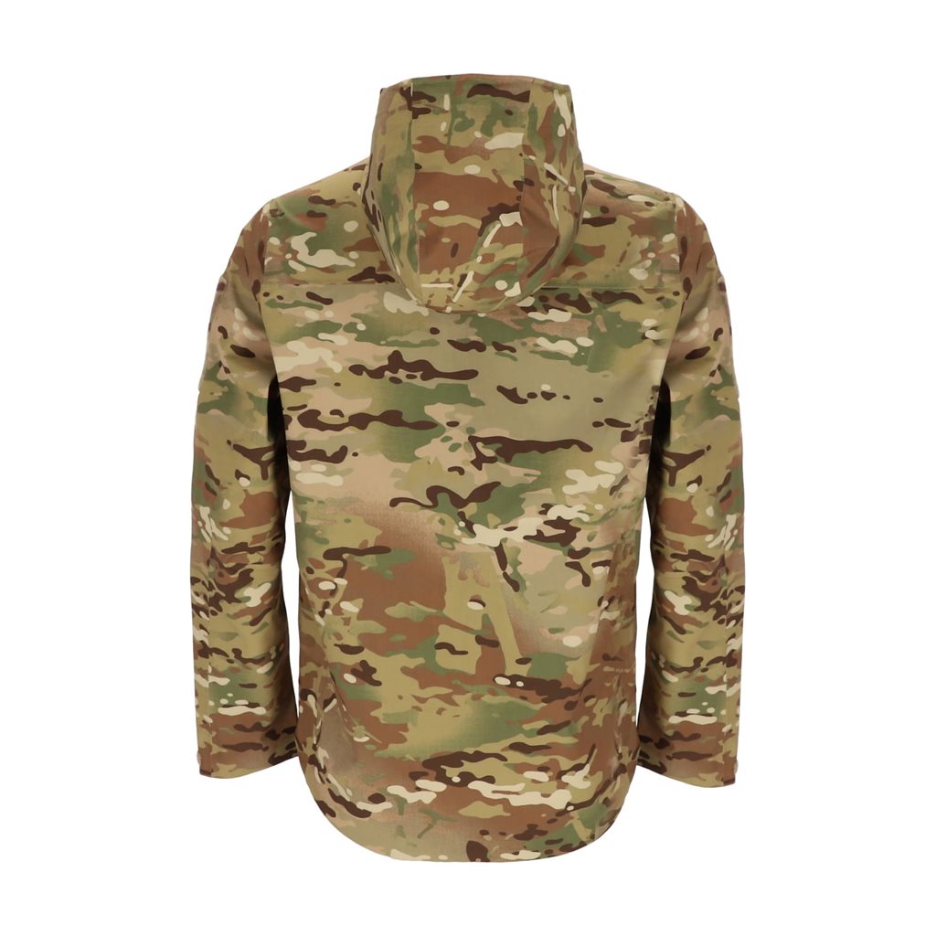 Chaqueta impermeable ALPHA con cremallera YKK y solapa cortaviento
