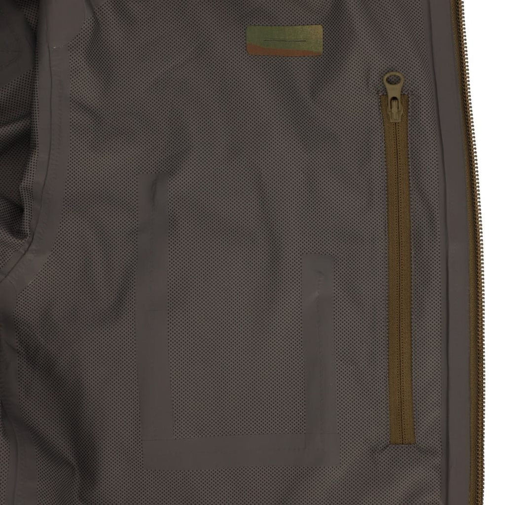 Chaqueta impermeable ALPHA con cremallera YKK y solapa cortaviento