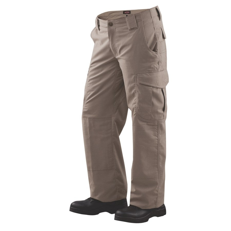 Pantalones tácticos mujer 24-7 ASCENT micro rip-stop KHAKI 65% poliester/35% algodon