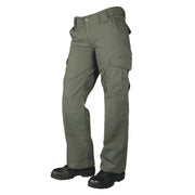 Pantalones tácticos de mujer ASCENT micro ripstop verde 65% poliéster 35% algodón