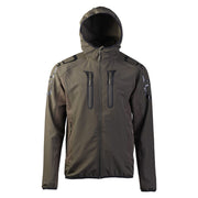 Chaqueta softshell DYNAMIC FORCE FLEX-TECH verde, vista frontal
