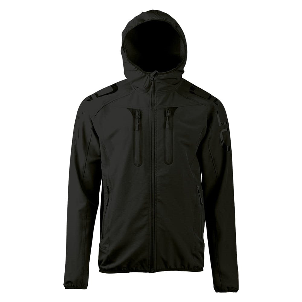 Chaqueta softshell DYNAMIC FORCE FLEX-TECH negra