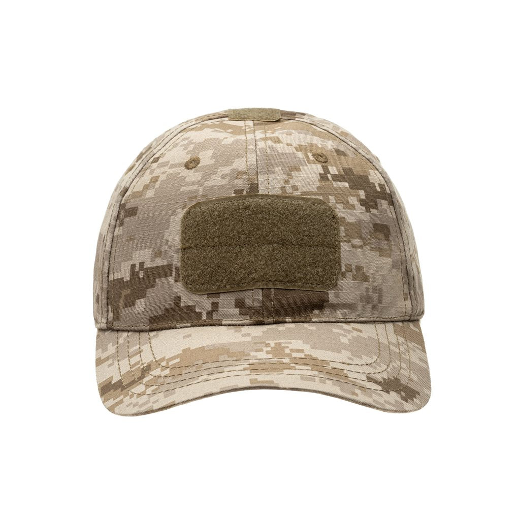 Gorra de béisbol rip-stop con VELCRO (ID 103399-76)