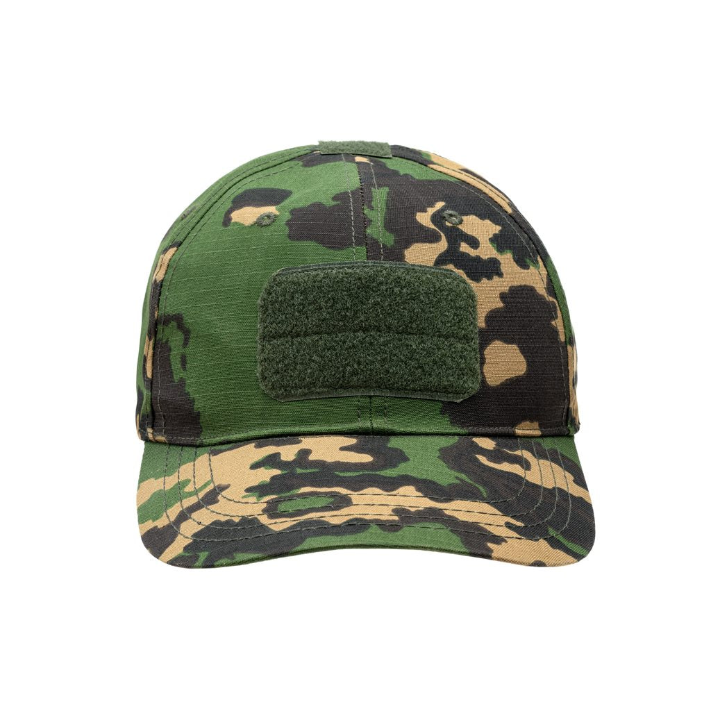 Gorra de béisbol rip-stop con parche VELCRO