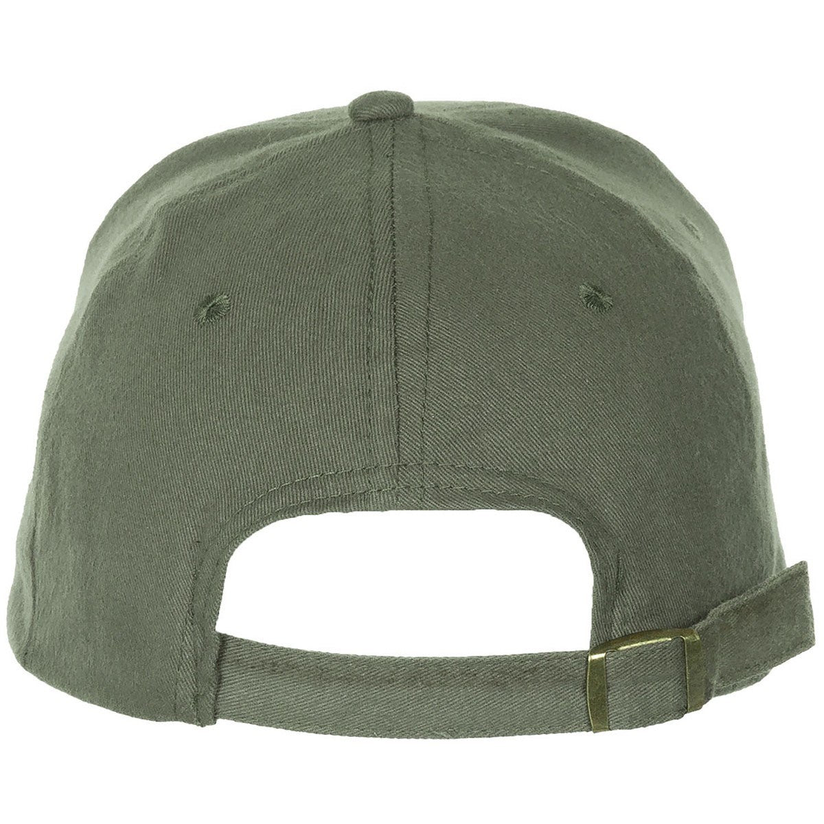 Gorra de béisbol verde de perfil bajo