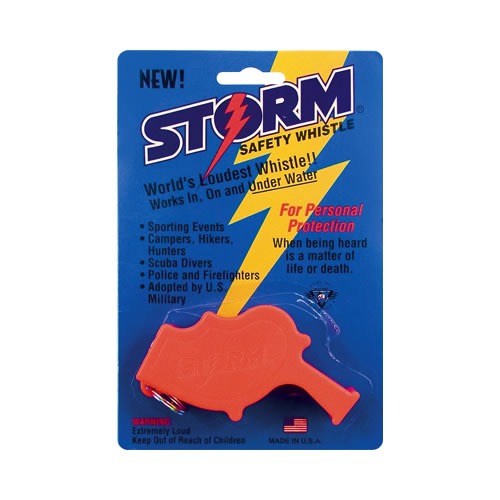 Silbato plástico STORM para US NAVY, vista del producto