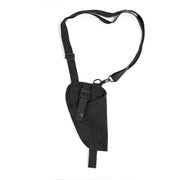 Funda axilar para pistola negra, con correa ajustable