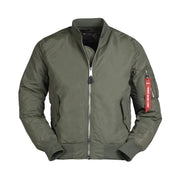 Chaqueta bomber MA1® SUMMER ZEENÁ, ligera, nylon exterior, cierre metálico y 5 bolsillos
