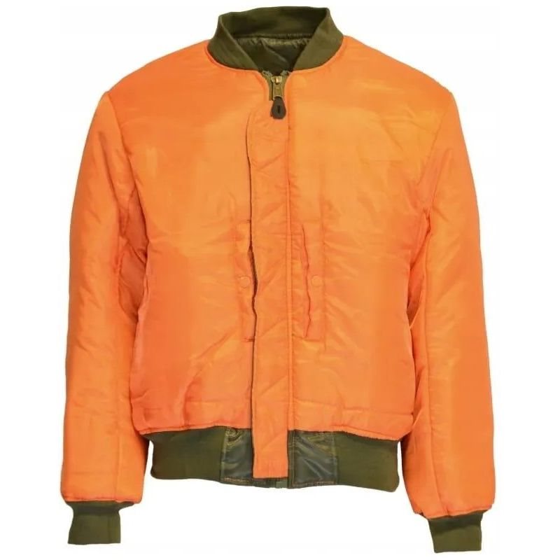 Chaqueta bomber tipo MA1® en PES color verde, modelo 10403001