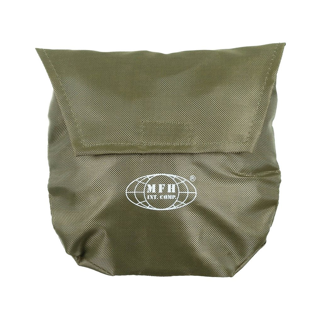Sombrero verde con mosquitera y aro de nylon