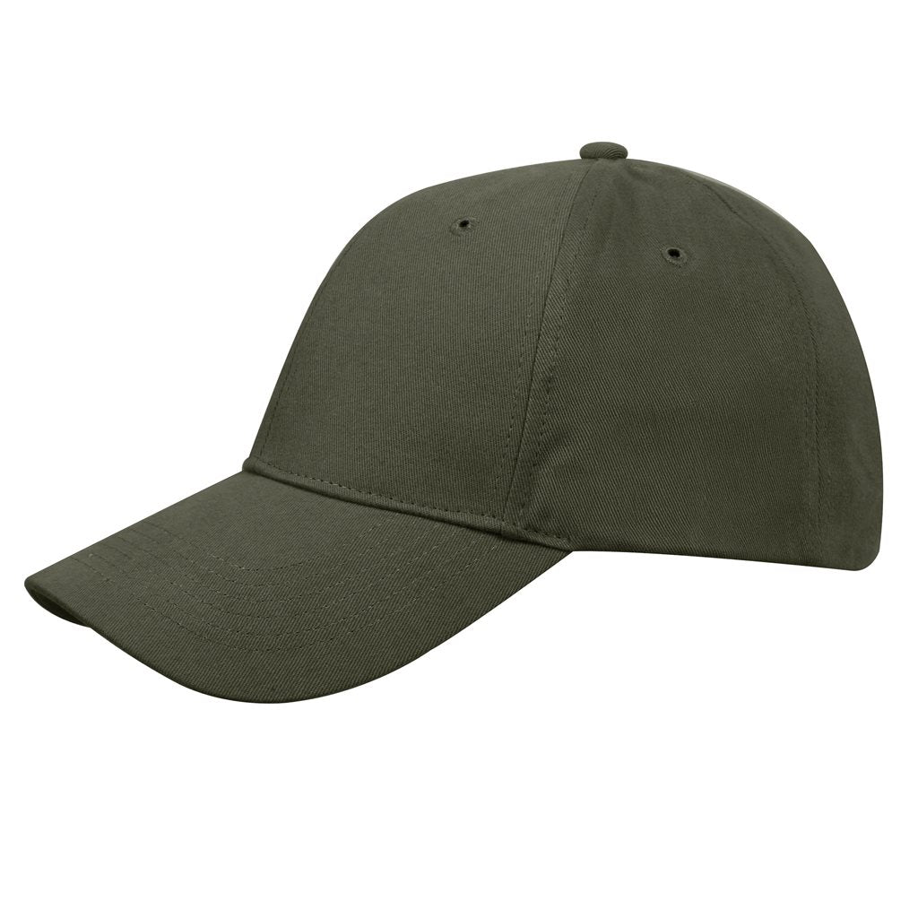 Gorra beisbol perfil bajo cinco paneles Coyote Marrón con cinta para sudor acolchada y correa ajustable con hebilla metálica