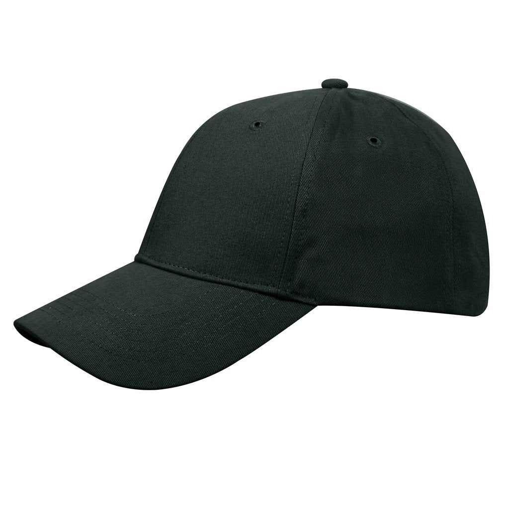 Gorra de béisbol de perfil bajo en marrón coyote, talla única ajustable con correa y hebilla metálica