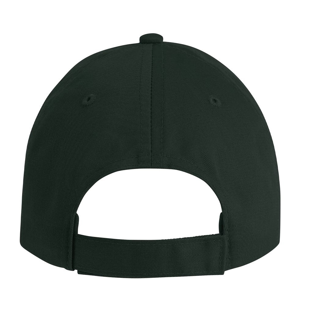 Gorra beisbol perfil bajo cinco paneles Coyote Marrón con cinta para sudor acolchada y correa ajustable con hebilla metálica