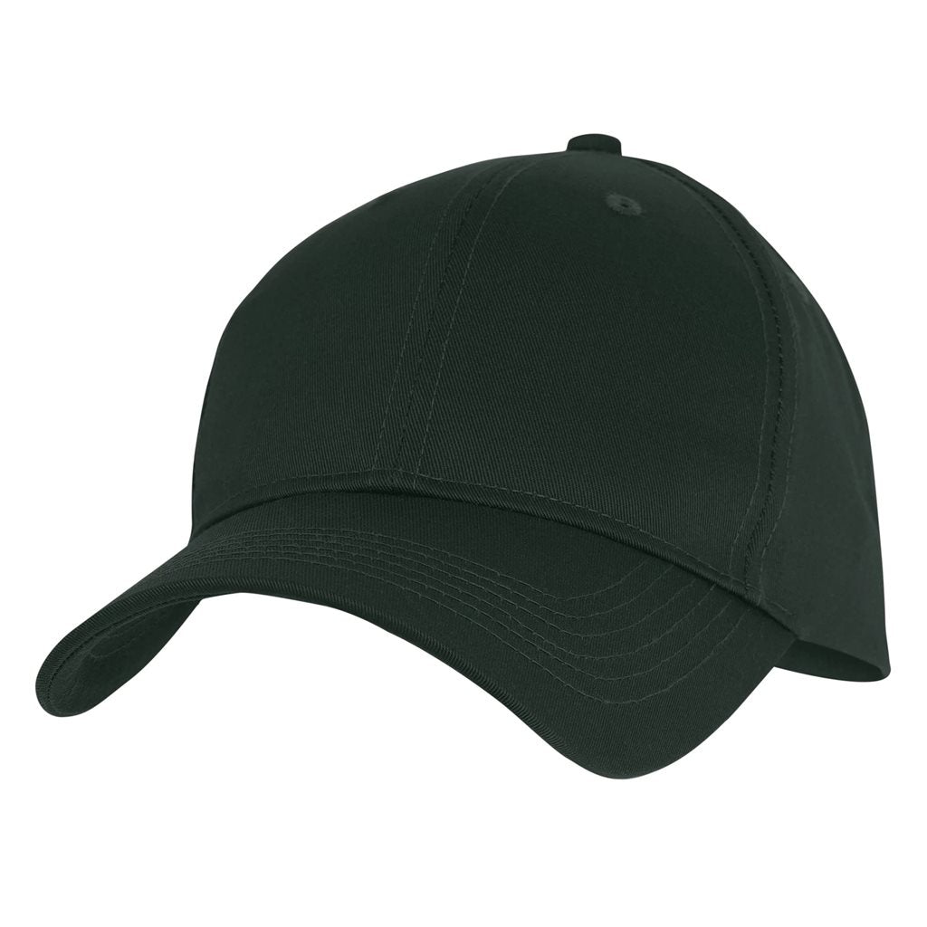 Gorra de béisbol de perfil bajo en marrón coyote, talla única ajustable con correa y hebilla metálica
