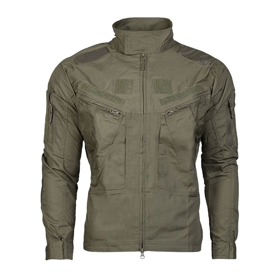 Chaqueta COMBAT CHIMERA ZEENÁ MIL-TEC con 4 bolsillos, paneles VELCRO y acolchado en codos y hombros