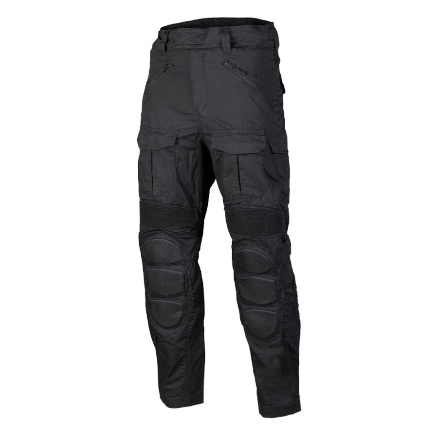 Pantalones tácticos COMBAT CHIMERA negros con múltiples bolsillos