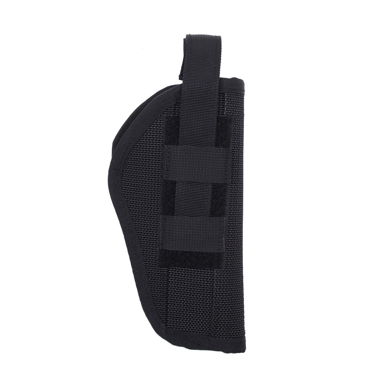 Funda de pistola de cinturón POLICE negra, compatible con pistolas de 4" y 5"
