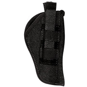 Funda de pistola de cinturón POLICE negra, compatible con pistolas de 4" y 5"