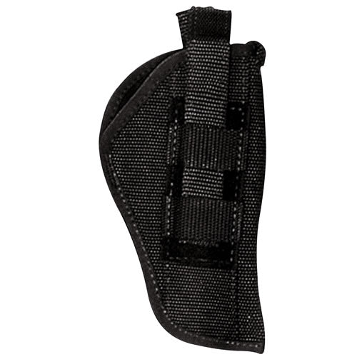 Funda de pistola de cinturón POLICE negra, compatible con pistolas de 4" y 5"