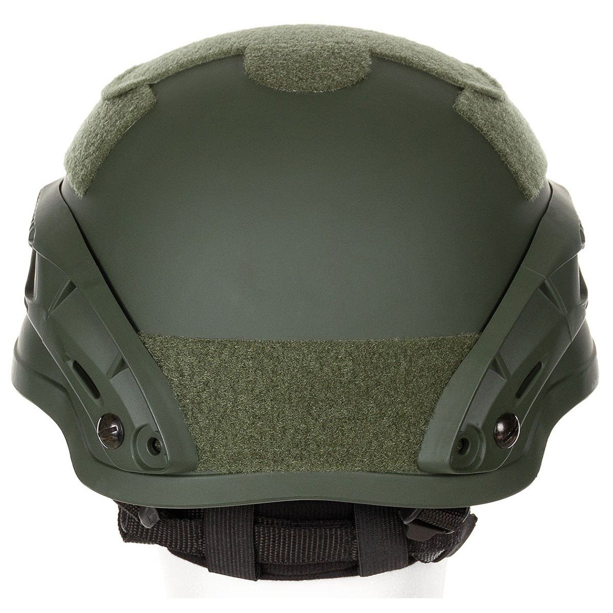 Réplica de casco MICH 2002 modular en plástico negro