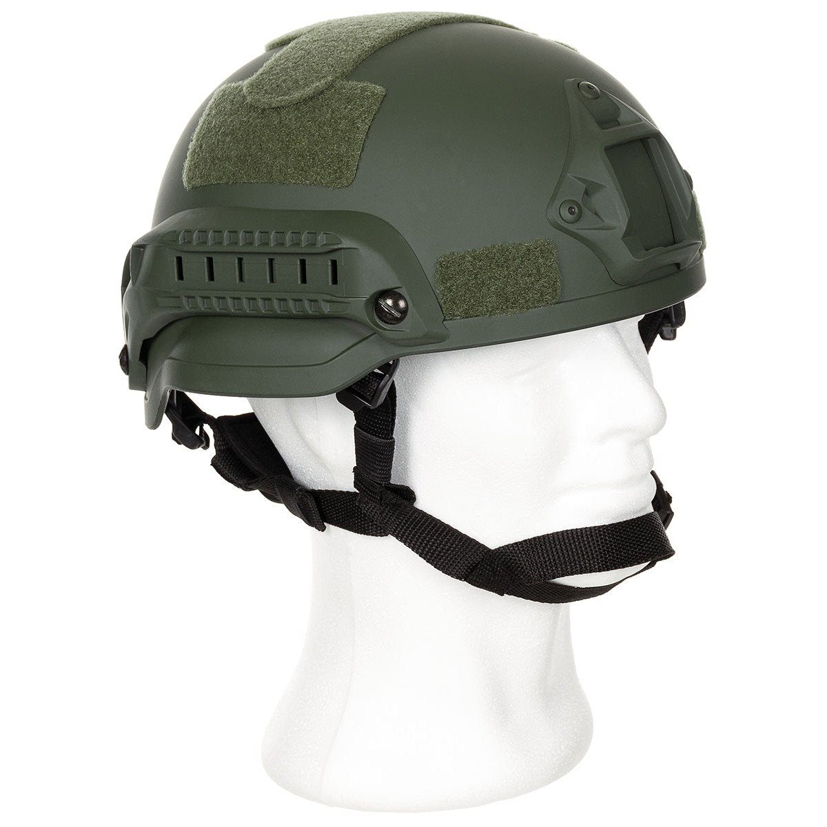 Réplica de casco MICH 2002 modular en plástico negro