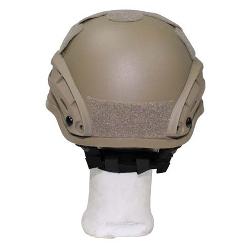 Réplica de casco MICH 2002 modular en plástico negro