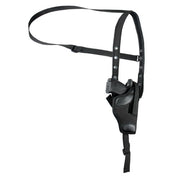 Funda axilar para pistola negra 12,5 cm en poliéster resistente