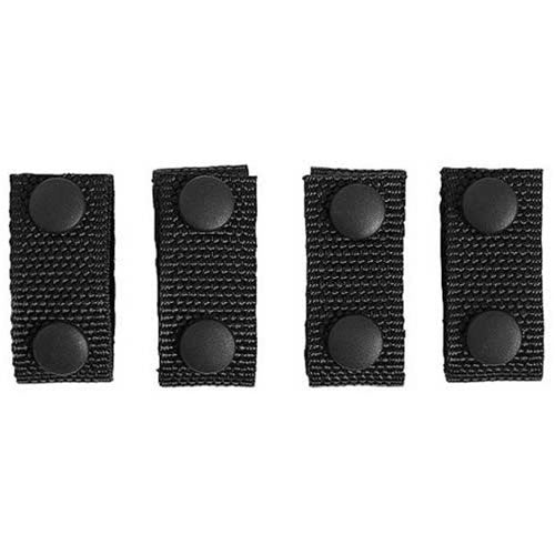 Set de 4 sujetadores para cinturón negros (Poutka připínací na opasek)