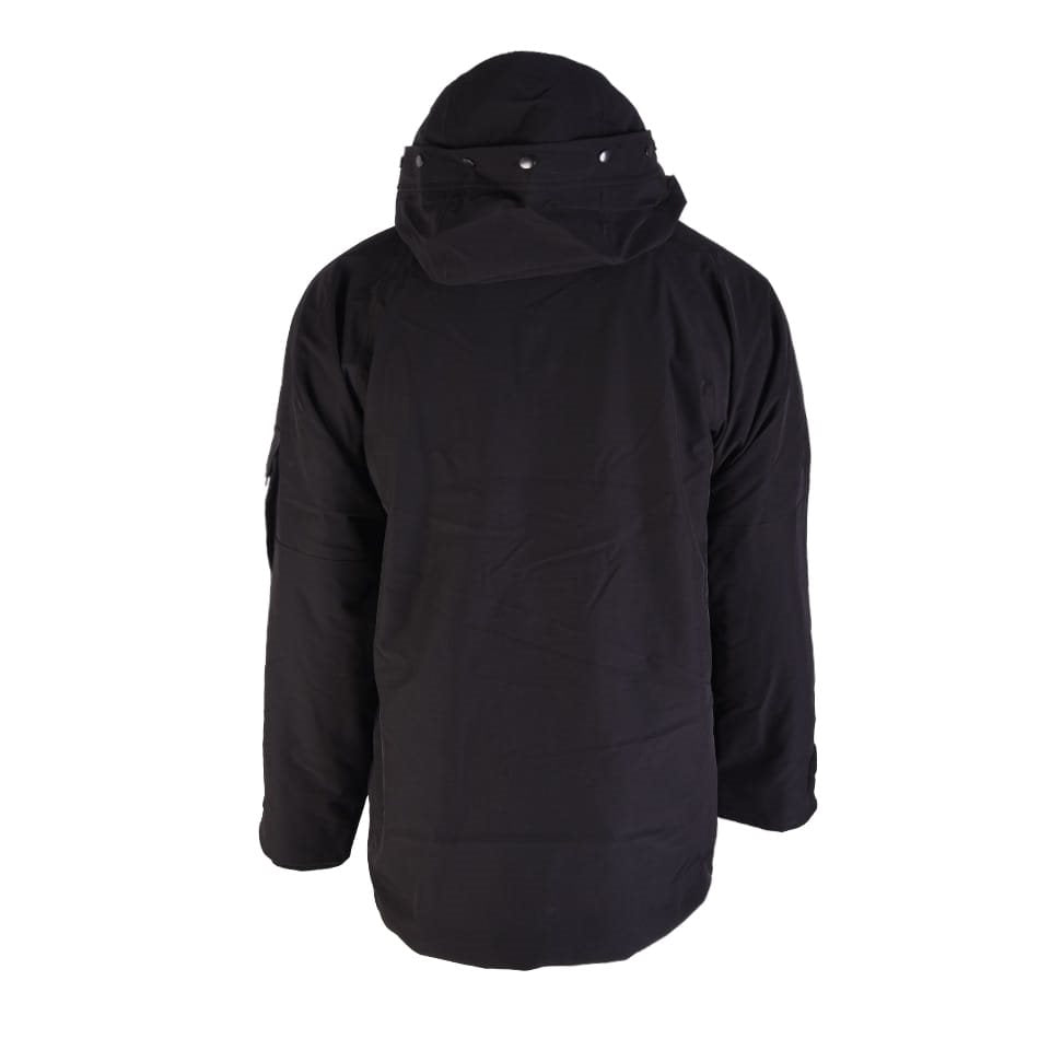 Chaqueta US impermeable negra con forro Fleece desmontable