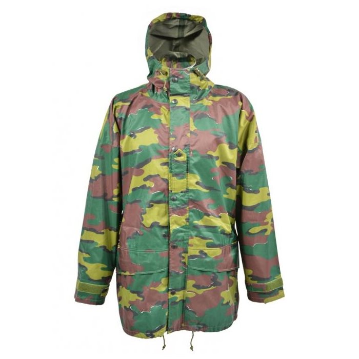 Chaqueta impermeable trilaminado camuflaje belga Jigsaw